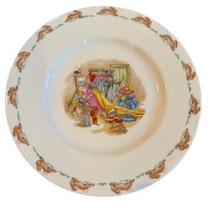 Royal Doulton Bunnykins Fine Bone China Plate – 8” – England